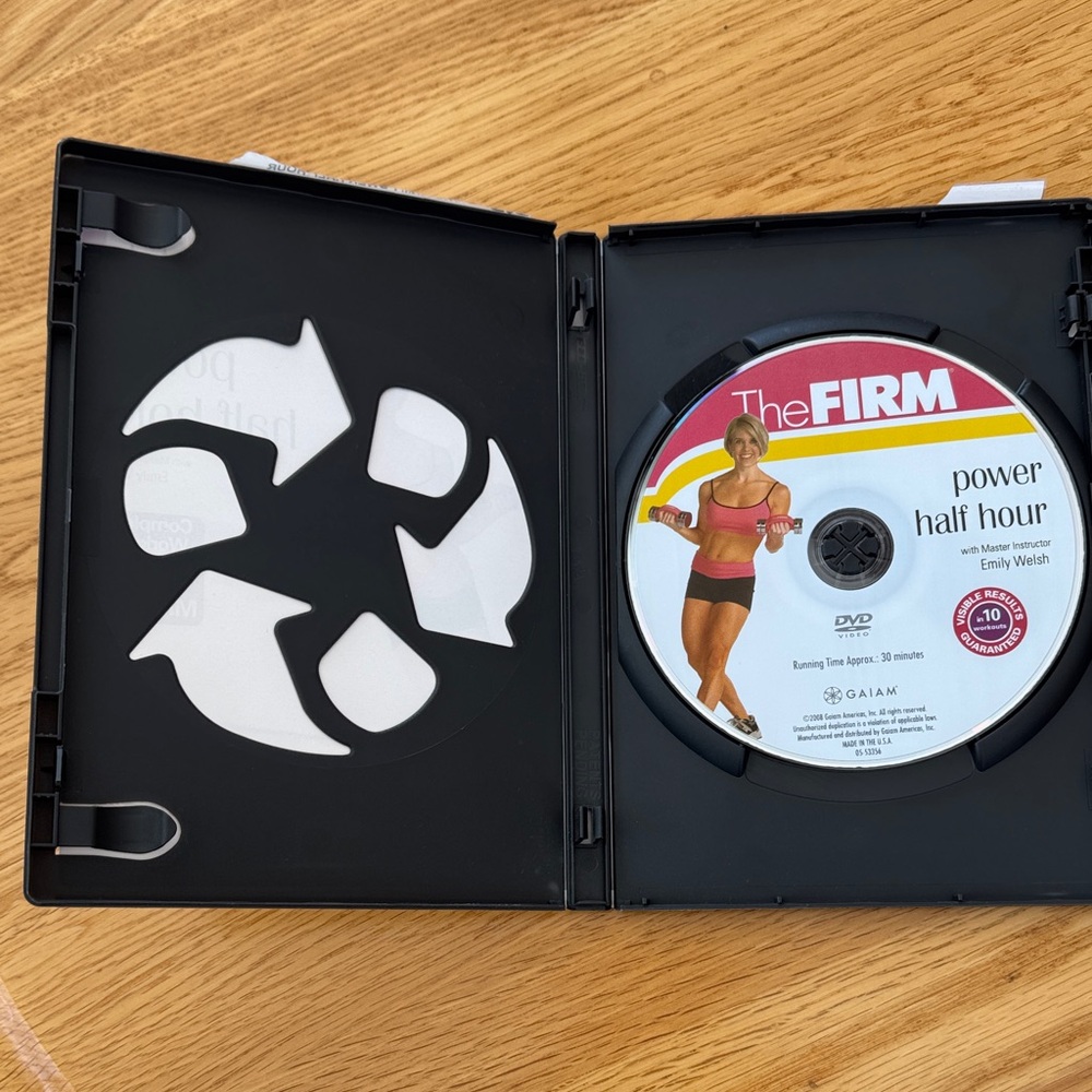The FIRM Power Half Hour Workout DVD with Weights Emily Welsh - Picture 5 of 6